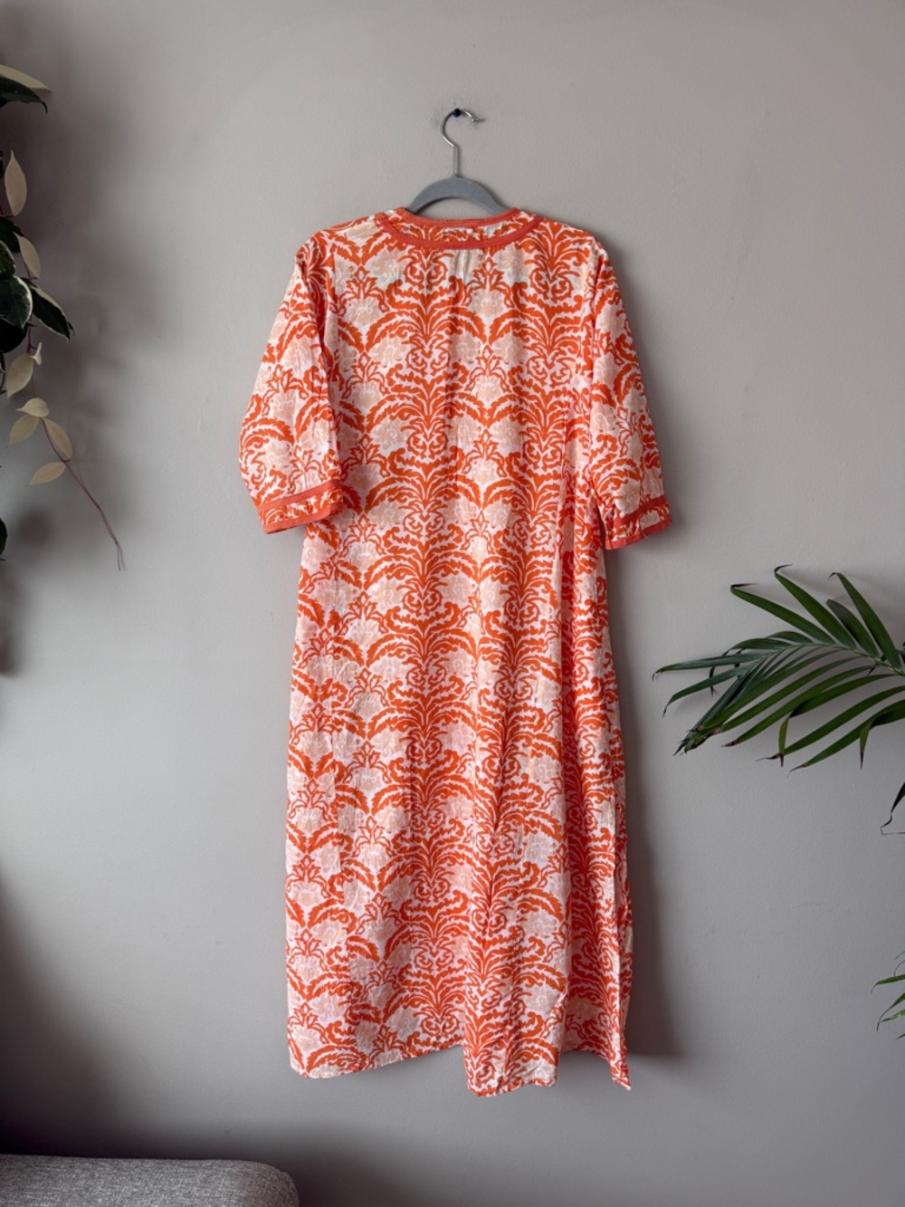 Roberta Roller Rabbit maxi dress coverup M - Picture 9 of 9